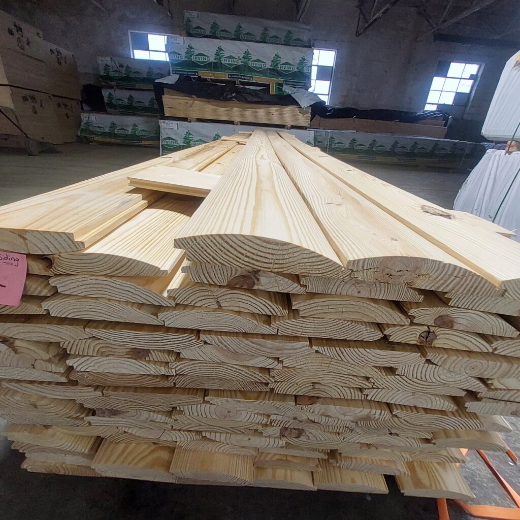 2x8x16 SYP LOG SIDING #2