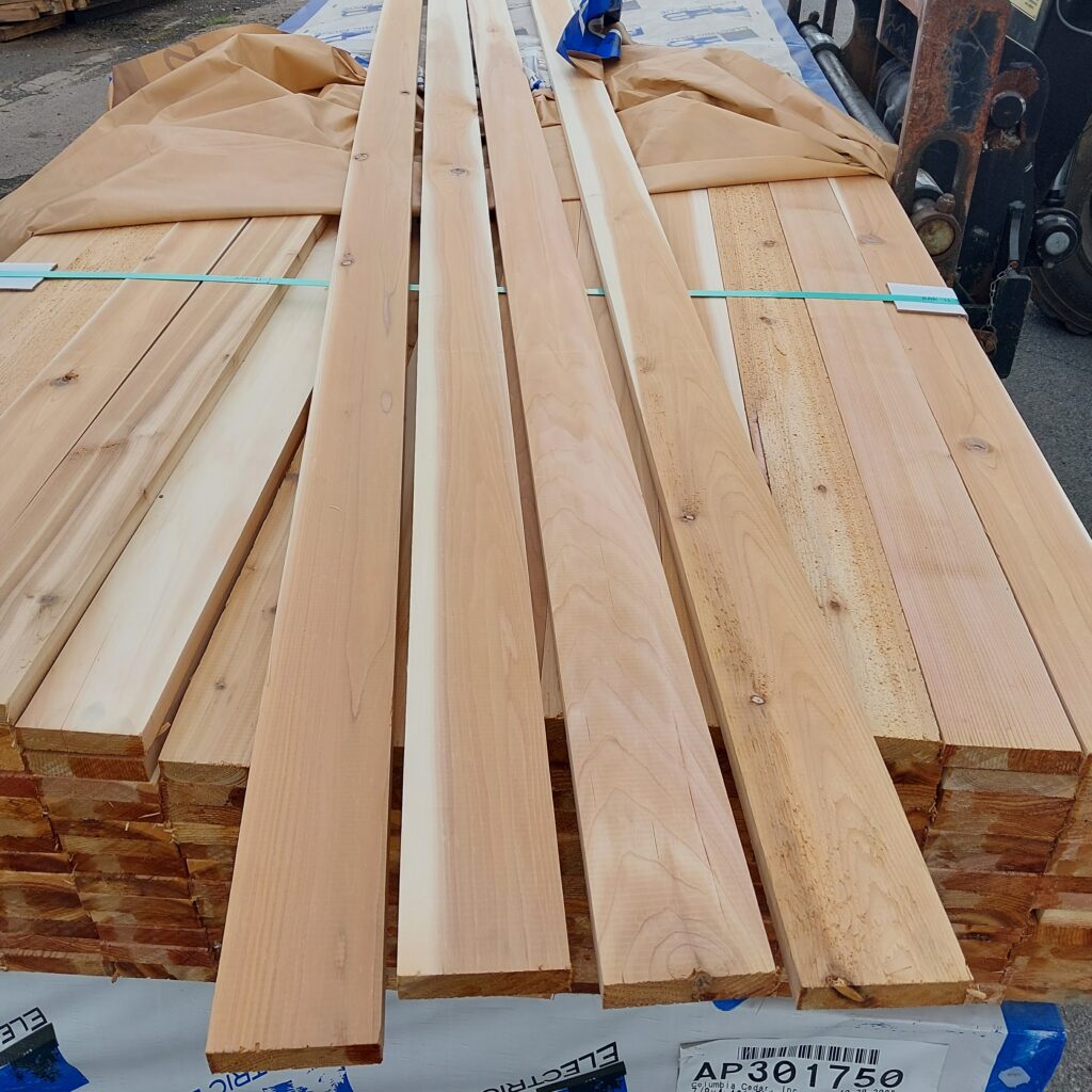 Cedar Trim Board - STK Appearance Grade Western Red Cedar