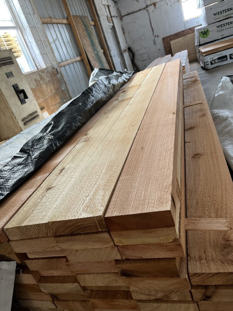 2x6x8' Cedar Board  - Standard Grade #2- Western Red Cedar Lumber