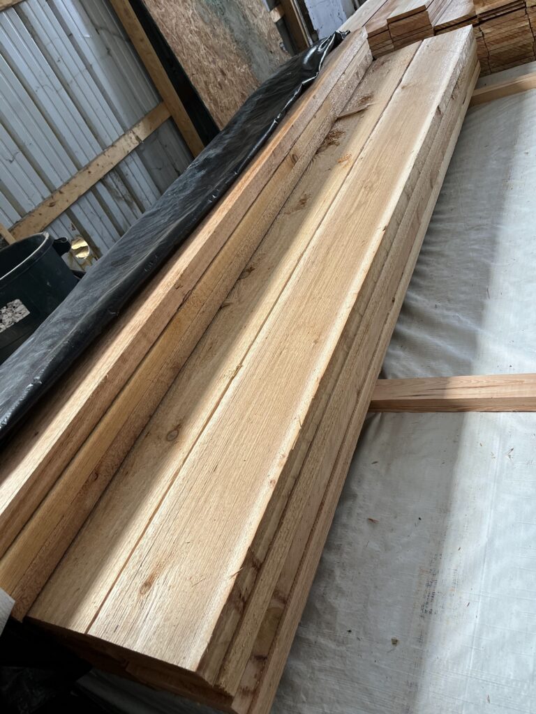 2x8x8' Cedar Board  - Standard Grade #2- Western Red Cedar Lumber